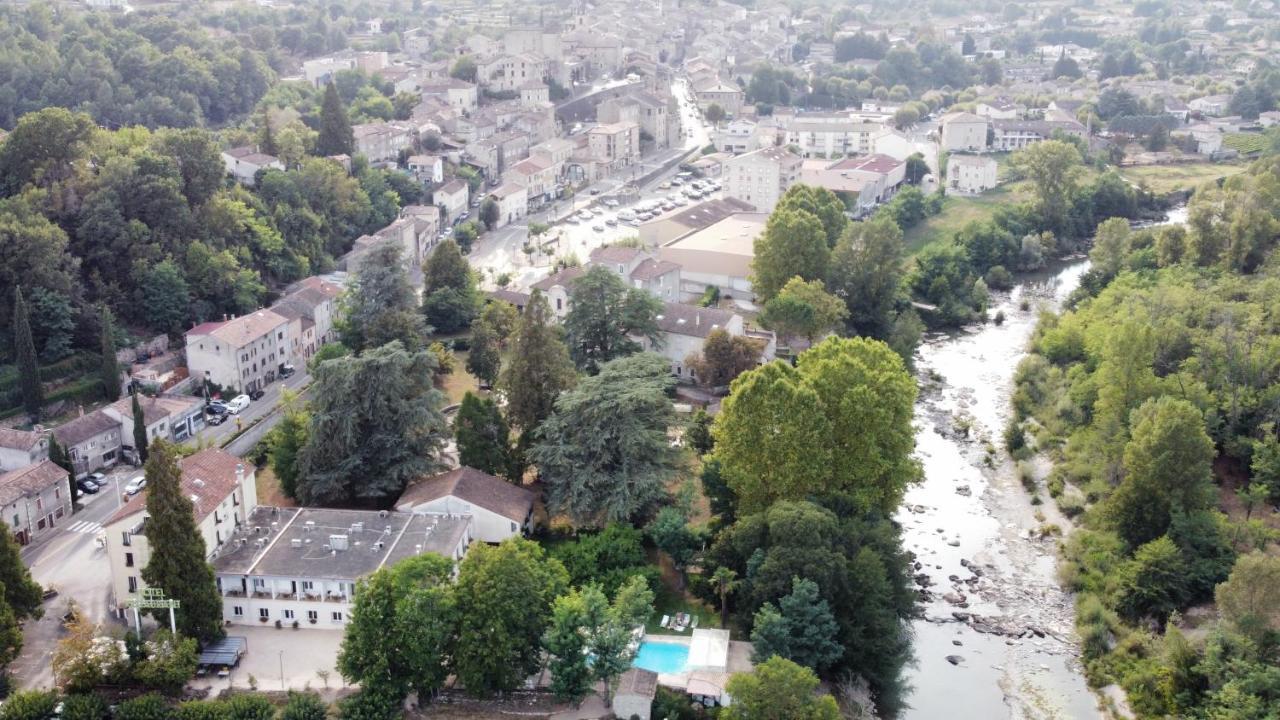Logis Hotel Restaurant Les Cedres Joyeuse Bagian luar foto